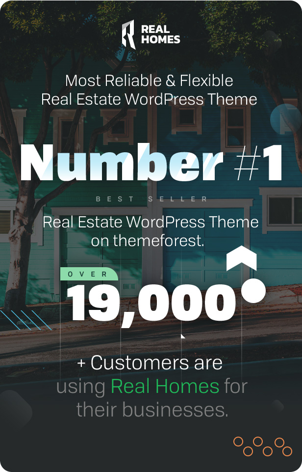 Number One WordPress Real Estate Theme on ThemeForest